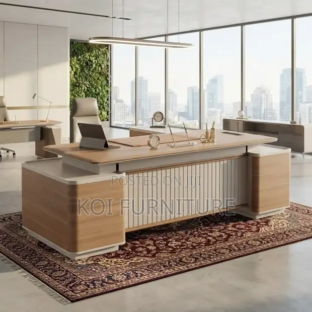 Executive CEO Office Desk - 2.4 Meters - 1