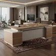 Executive CEO Office Desk - 2.4 Meters - 5