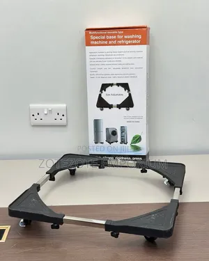 Fridge/Washing Machine Base - Black