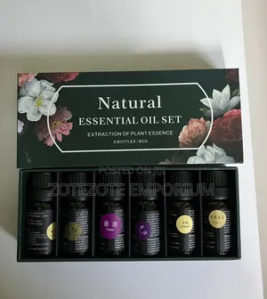 Natural Essential Oils 6 Piece Set