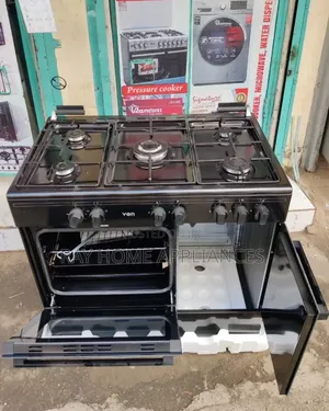 Von Standing Cooker 60x90cm 5 Gas Burners