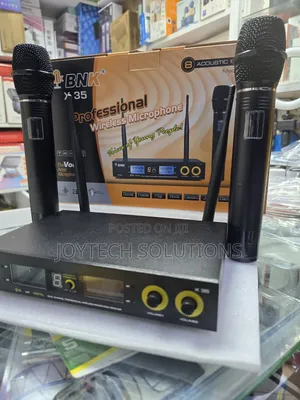 BNK X35 Professional Dual Wireless Microphone System