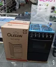 50x55cm Olelon 3 Gas + 1 Electric Plate Standing Cooker (Black) - 2