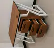 Executive Office Desk with 3 Drawers & Cable Management - 3