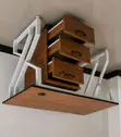 Executive Office Desk with 3 Drawers & Cable Management - 4