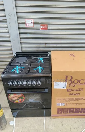 Roch 60x60 Cooker - 3 Gas + 1 Electric Hotplate