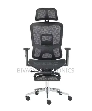 Kiti cha Orthopedics Executive Ergonomic chenye Headrest & Footrest