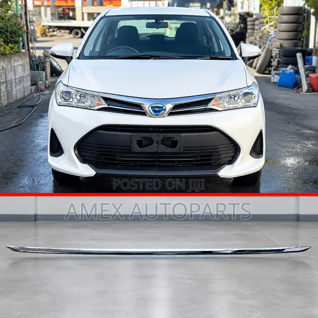 Front Bumper Moulding Chrome Toyota Axio Fielder NKE165 2018+ - 1