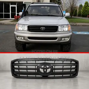 Toyota Land Cruiser FJ100 Facelift Grille (1999-2002) - Black