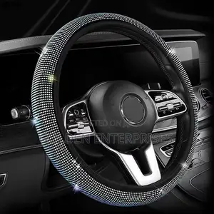 Luxury Rhinestone Steering Wheel Cover