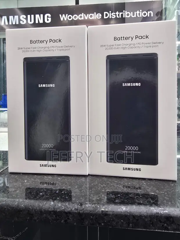 Samsung 20,000mAh 25W Super Fast Charging Power Bank - 1