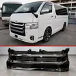 Toyota Hiace 7L KDH200 Wide Chrome/Black Grille (2014+) - 1