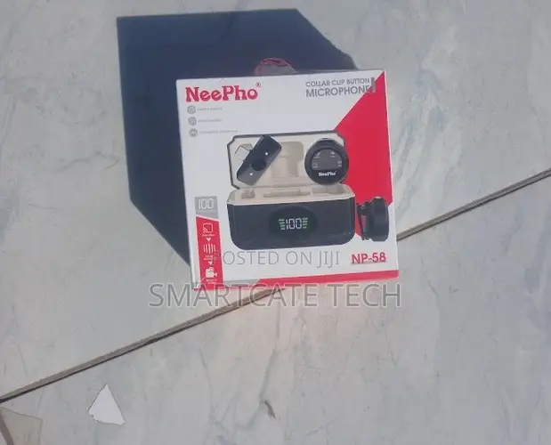 Neepho NP-58 Wireless Lavalier Microphone System - 1