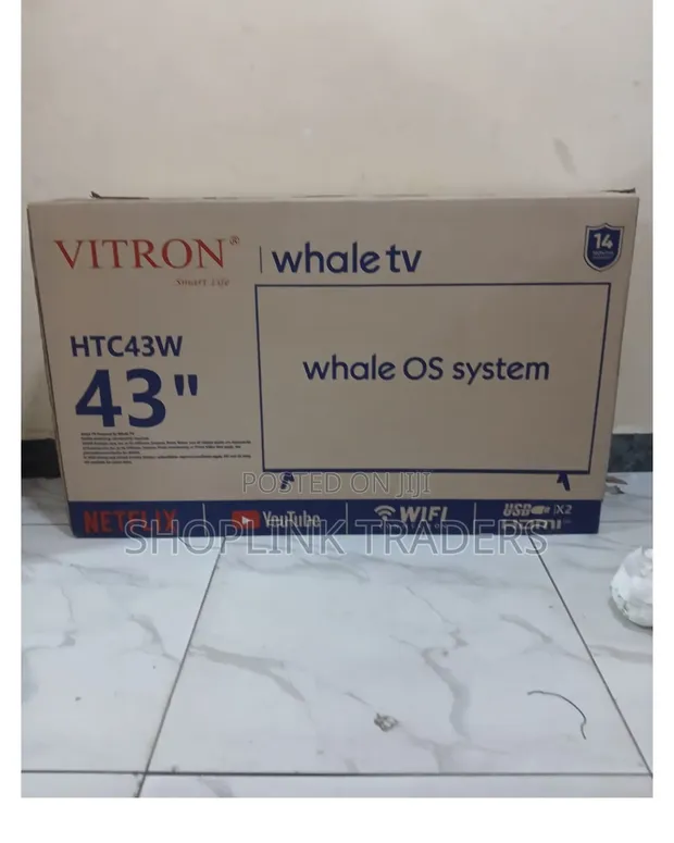 Vitron 43 Inch Smart Android TV - 1