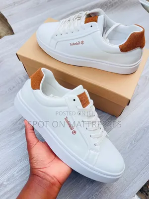 Viatu vya Timberland Nyeupe vya Kawaida - Size 40-45