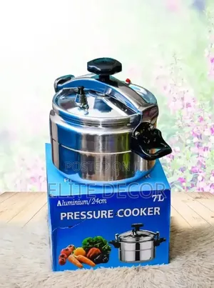 7L Aluminium Pressure Cooker ya Mwongozo - Haraka na Ufanisi
