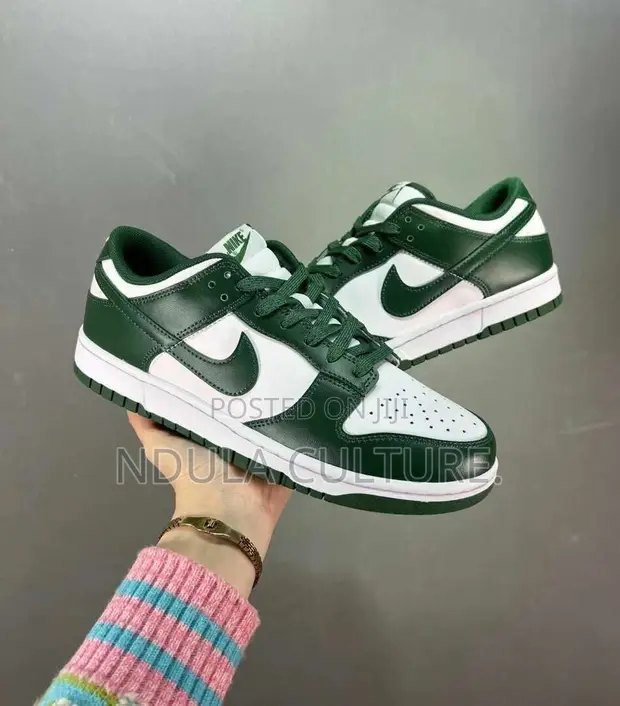 Nike Dunk Low "Michigan State/Team Green" Sneakers - 1