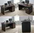 Executive Office Desk - 1.4m Compact - 4