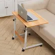 Height Adjustable Laptop Table Stand with Wheels - 2