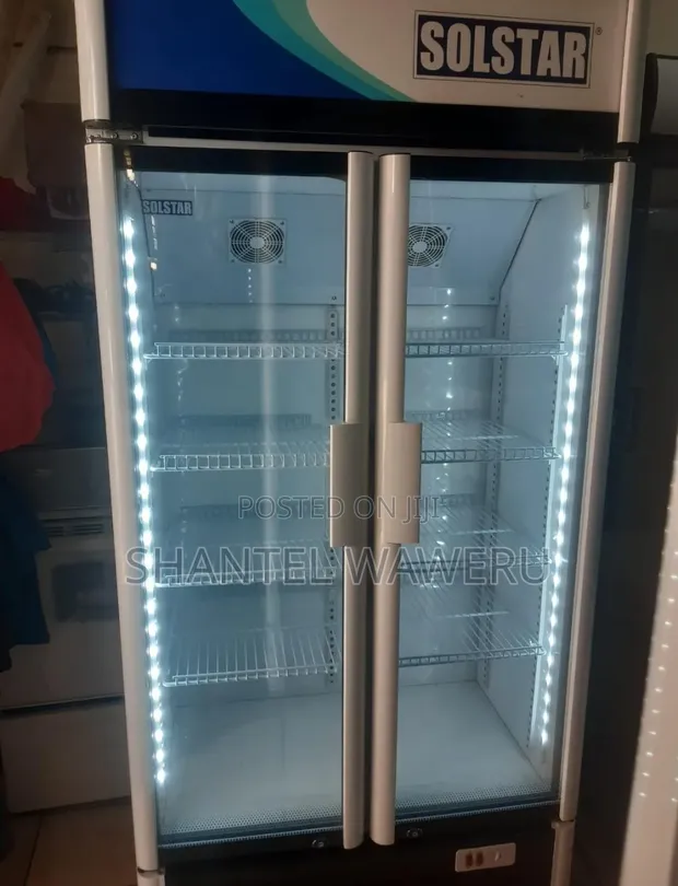 Used Two-Door Display Chiller Fridge - 1