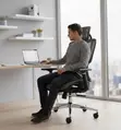 Orthopedic Reclining Office Station Chair - 2