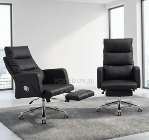 Ergonomic Black Recliner Office Chair