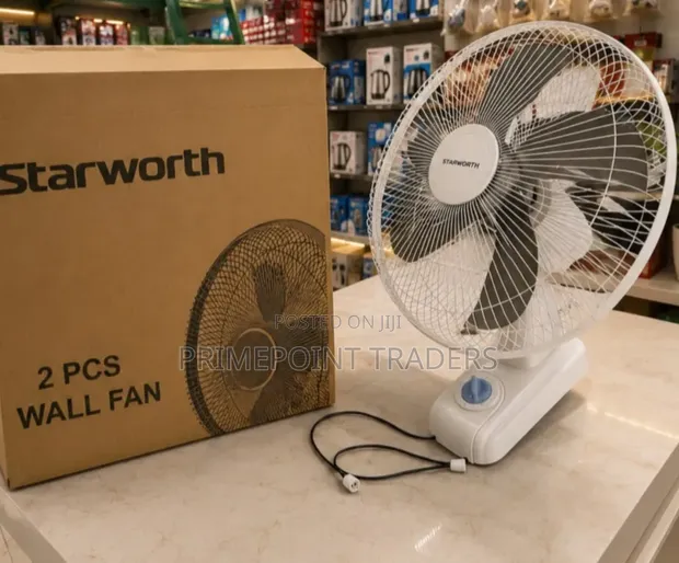 Starworth 16-Inch Wall Fan - Powerful & Efficient - 1