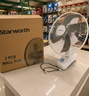 Starworth 16-Inch Oscillating Wall Fan - Brand New