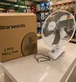 Starworth 16-Inch Oscillating Wall Fan - Brand New - 1