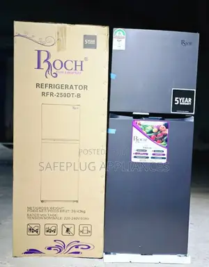 Roch 197L Double Door Fridge - No Frost