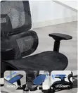 Adjustable Full Mesh Conference Chair with Footrest - 3
