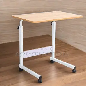 Ergonomic Foldable Height Adjustable Laptop Table with Wheels