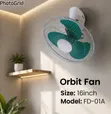 Orbit Starworth 16" Oscillating Fan - 1