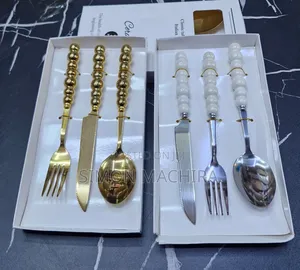 Pear Bubble Handle Cutlery Set