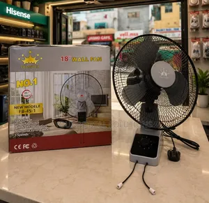 18-Inch Wall Fan with Remote