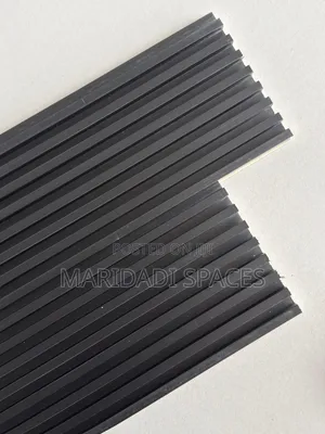 Premium Dark Walnut WPC Fluted Wall Panels