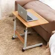 Compact Height Adjustable Laptop Table Stand na Magurudumu - 2
