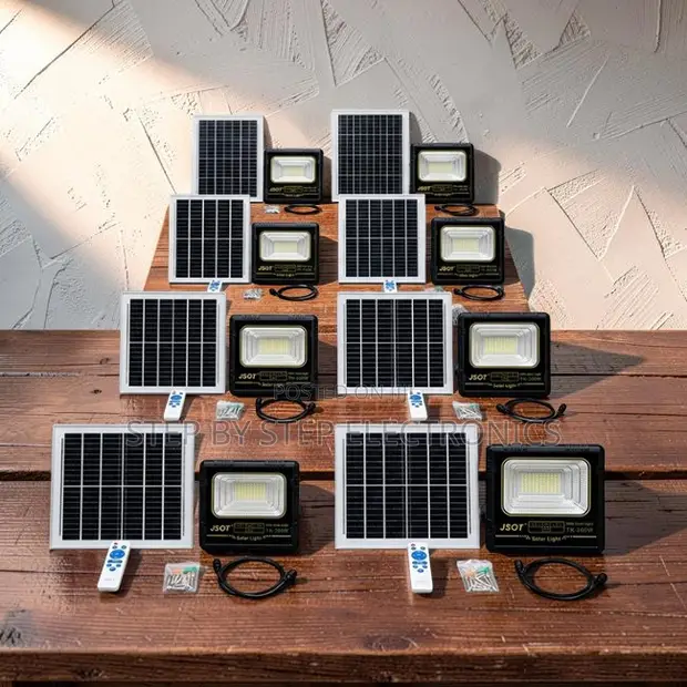 Super Bright Long-Range Solar Flood Lights (100W, 200W, 300W) - 1