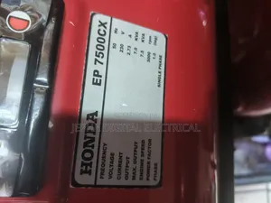 New 7.5kva Honda Generator | Key Start