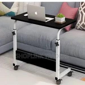 Adjustable Laptop Desk with Wheels