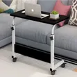 Adjustable Laptop Desk with Wheels - 2