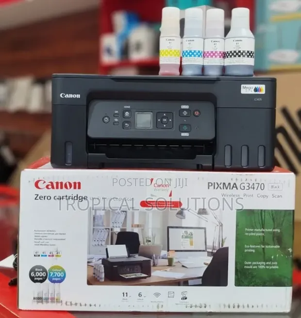 Canon PIXMA G3470 All-in-One Ink Tank Printer - 1