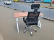Modern Study Desk & Ergonomic Office Chair Combo - 2