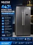 Solstar 442L Double Door Refrigerator (RF616HSB-SSLBSS) - 2