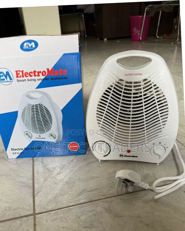 Electromate Fan Room Heater - Brand New - 1