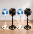 16'' Electric Stand Fan - Wide Oscillation, High Airflow - 1