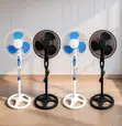 16'' Electric Stand Fan - Wide Oscillation, High Airflow - 2