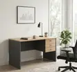 1.2m Home Office Desk with Lockable Drawer - 4
