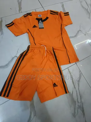 Jezi ya Uniformi ya Watoto Rangi ya Chungwa ya Polyester