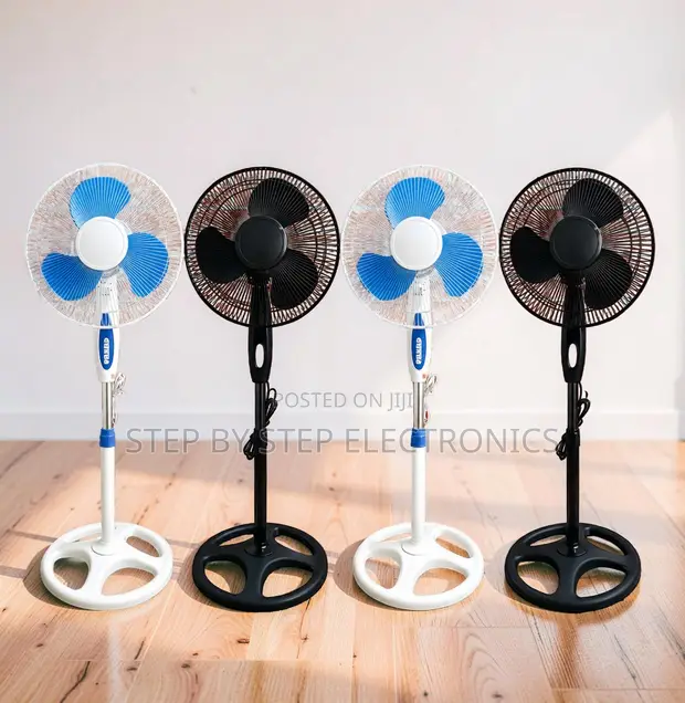 16" Electric Stand Fan - Wide Angle, Fast Cooling - 1